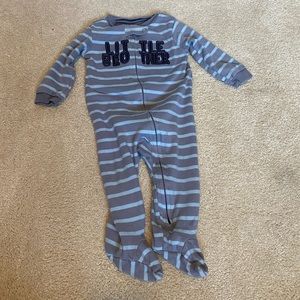 Carter’s striped “Little Brother” pajamas